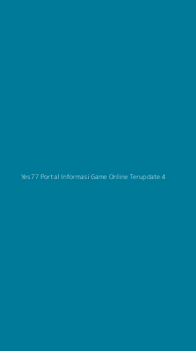 Tampilan Antarmuka Aplikasi Yes77 Portal Informasi Game Online Terupdate - 4