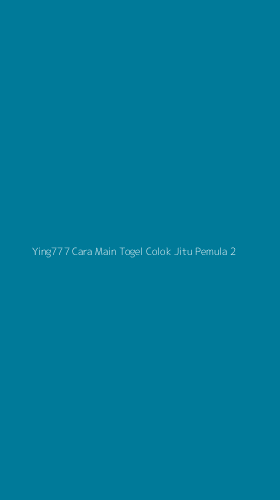 Tampilan Antarmuka Aplikasi Ying777 Cara Main Togel Colok Jitu Pemula - 2