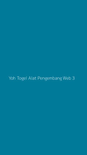 Tampilan Antarmuka Aplikasi Yoh Togel Alat Pengembang Web - 3