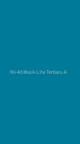 Tampilan Antarmuka Aplikasi Yoi 4d Musik Lite Terbaru - 4
