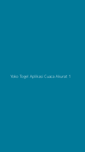 Tampilan Antarmuka Aplikasi Yoko Togel Aplikasi Cuaca Akurat - 1