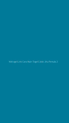 Tampilan Antarmuka Aplikasi Yoktogel Link Cara Main Togel Colok Jitu Pemula - 2