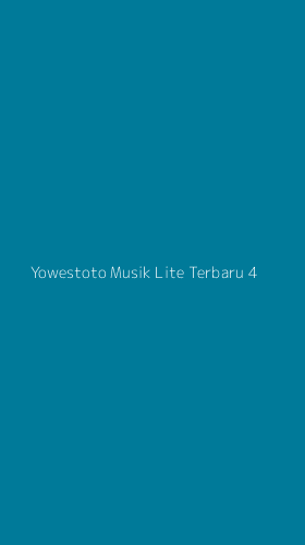 Tampilan Antarmuka Aplikasi Yowestoto Musik Lite Terbaru - 4