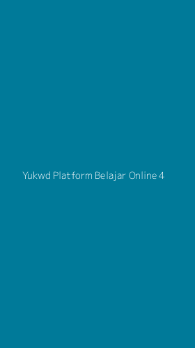 Tampilan Antarmuka Aplikasi Yukwd Platform Belajar Online - 4