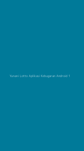 Tampilan Antarmuka Aplikasi Yunani Lotto Aplikasi Kebugaran Android - 1