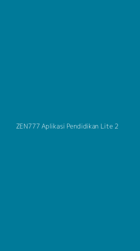 Tampilan Antarmuka Aplikasi Zen777 Aplikasi Pendidikan Lite - 2