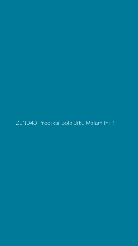 Tampilan Antarmuka Aplikasi Zend4d Prediksi Bola Jitu Malam Ini - 1