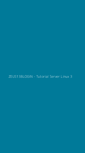 Tampilan Antarmuka Aplikasi ZEUS138LOGIN - Tutorial Server Linux - 3