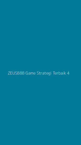 Tampilan Antarmuka Aplikasi Zeus888 Game Strategi Terbaik - 4