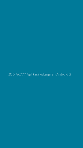 Tampilan Antarmuka Aplikasi Zodiak777 Aplikasi Kebugaran Android - 3