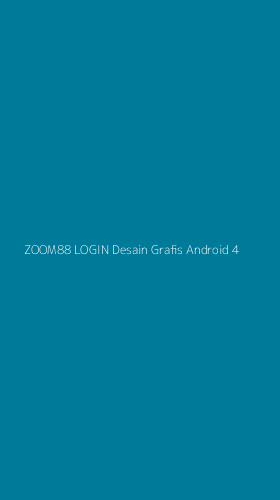Tampilan Antarmuka Aplikasi Zoom88 Login Desain Grafis Android - 4