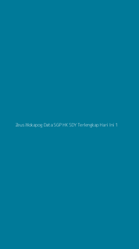 Tampilan Antarmuka Aplikasi Zeus Mokapog Data Sgp Hk Sdy Terlengkap Hari Ini - 1