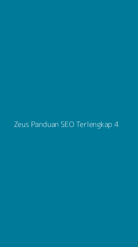 Tampilan Antarmuka Aplikasi Zeus Panduan Seo Terlengkap - 4