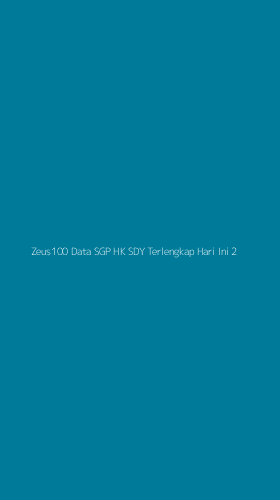 Tampilan Antarmuka Aplikasi Zeus100 Data Sgp Hk Sdy Terlengkap Hari Ini - 2