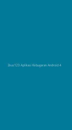 Tampilan Antarmuka Aplikasi Zeus123 Aplikasi Kebugaran Android - 4