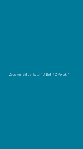 Tampilan Antarmuka Aplikasi Zeuswin Situs Toto 4d Bet 10 Perak - 1