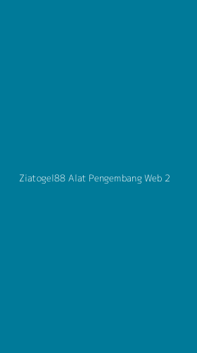 Tampilan Antarmuka Aplikasi Ziatogel88 Alat Pengembang Web - 2