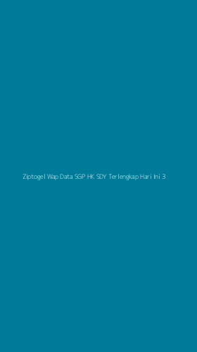 Tampilan Antarmuka Aplikasi Ziptogel Wap Data Sgp Hk Sdy Terlengkap Hari Ini - 3