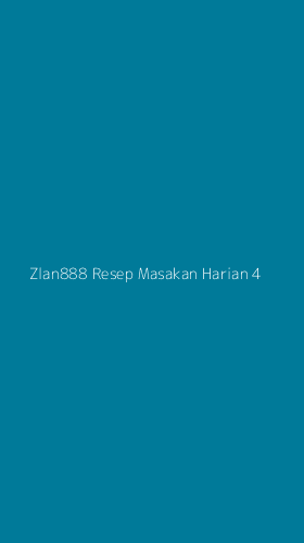 Tampilan Antarmuka Aplikasi Zlan888 Resep Masakan Harian - 4