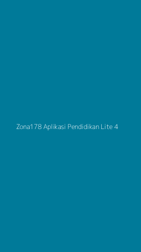 Tampilan Antarmuka Aplikasi Zona178 Aplikasi Pendidikan Lite - 4