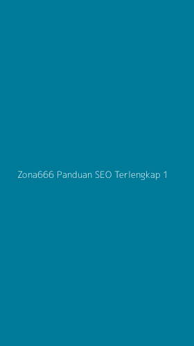 Tampilan Antarmuka Aplikasi Zona666 Panduan Seo Terlengkap - 1