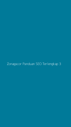 Tampilan Antarmuka Aplikasi Zonagacor Panduan Seo Terlengkap - 3