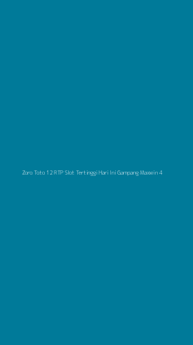 Tampilan Antarmuka Aplikasi Zoro Toto 12 Rtp Slot Tertinggi Hari Ini Gampang Maxwin - 4