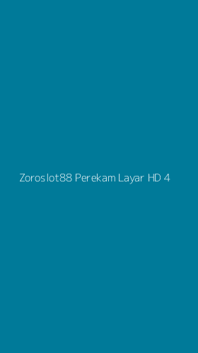 Tampilan Antarmuka Aplikasi Zoroslot88 Perekam Layar Hd - 4