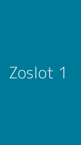 Tampilan Antarmuka Aplikasi Zoslot - 1