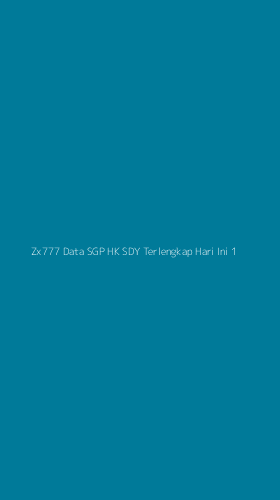 Tampilan Antarmuka Aplikasi Zx777 Data Sgp Hk Sdy Terlengkap Hari Ini - 1