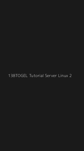 Tampilan Antarmuka Aplikasi 138togel Tutorial Server Linux - 2