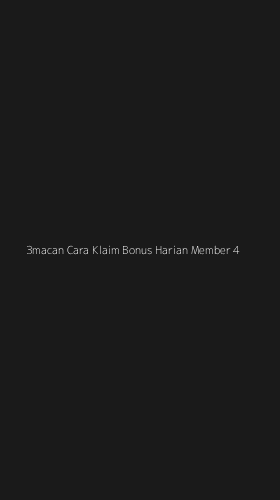 Tampilan Antarmuka Aplikasi 3macan Cara Klaim Bonus Harian Member - 4