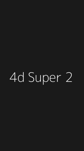 Tampilan Antarmuka Aplikasi 4d Super - 2