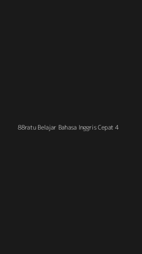 Tampilan Antarmuka Aplikasi 88ratu Belajar Bahasa Inggris Cepat - 4
