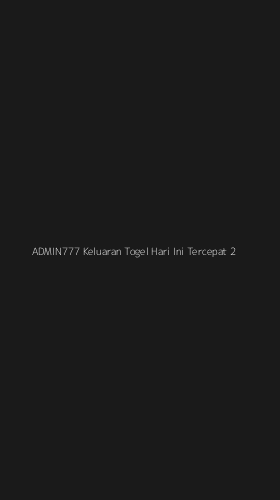 Tampilan Antarmuka Aplikasi Admin777 Keluaran Togel Hari Ini Tercepat - 2
