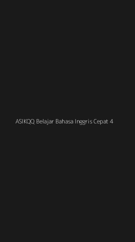 Tampilan Antarmuka Aplikasi Asikqq Belajar Bahasa Inggris Cepat - 4
