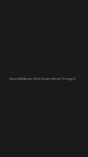Tampilan Antarmuka Aplikasi Abcwin368 Bandar Online Dengan Winrate Tertinggi - 4