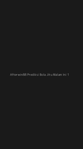 Tampilan Antarmuka Aplikasi Afterwin88 Prediksi Bola Jitu Malam Ini - 1