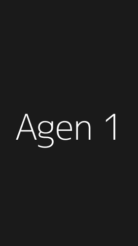 Tampilan Antarmuka Aplikasi Agen - 1
