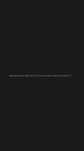 Tampilan Antarmuka Aplikasi Agendarattogel App Portal Informasi Game Online Terupdate - 2