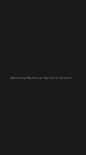 Tampilan Antarmuka Aplikasi Agentotoplay Wap Keluaran Togel Hari Ini Tercepat - 4