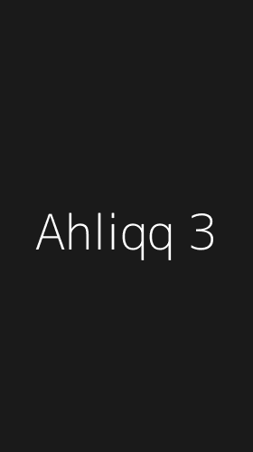 Tampilan Antarmuka Aplikasi Ahliqq - 3