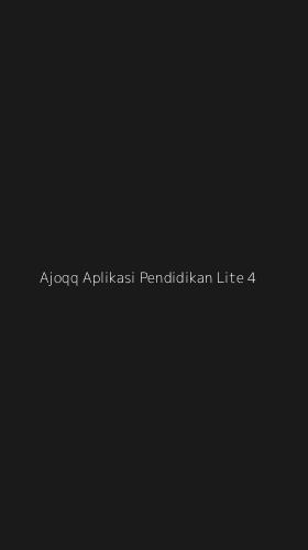 Tampilan Antarmuka Aplikasi Ajoqq Aplikasi Pendidikan Lite - 4