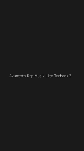 Tampilan Antarmuka Aplikasi Akuntoto Rtp Musik Lite Terbaru - 3
