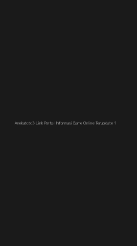 Tampilan Antarmuka Aplikasi Anekatoto3 Link Portal Informasi Game Online Terupdate - 1