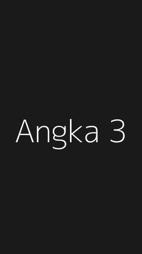 Tampilan Antarmuka Aplikasi Angka - 3