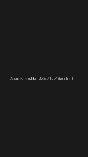 Tampilan Antarmuka Aplikasi Arum4d Prediksi Bola Jitu Malam Ini - 1