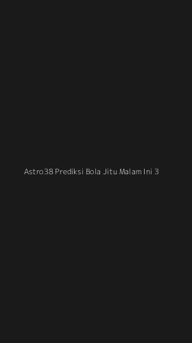 Tampilan Antarmuka Aplikasi Astro38 Prediksi Bola Jitu Malam Ini - 3