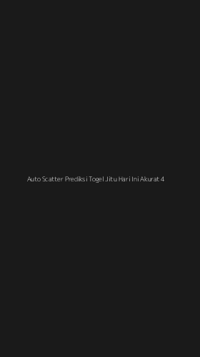 Tampilan Antarmuka Aplikasi Auto Scatter Prediksi Togel Jitu Hari Ini Akurat - 4