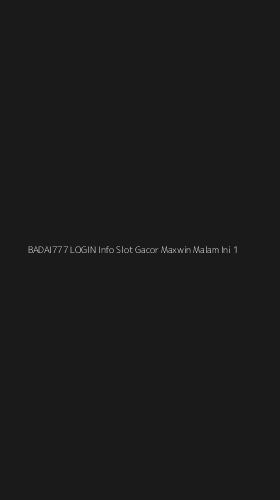 Tampilan Antarmuka Aplikasi Badai777 Login Info Slot Gacor Maxwin Malam Ini - 1